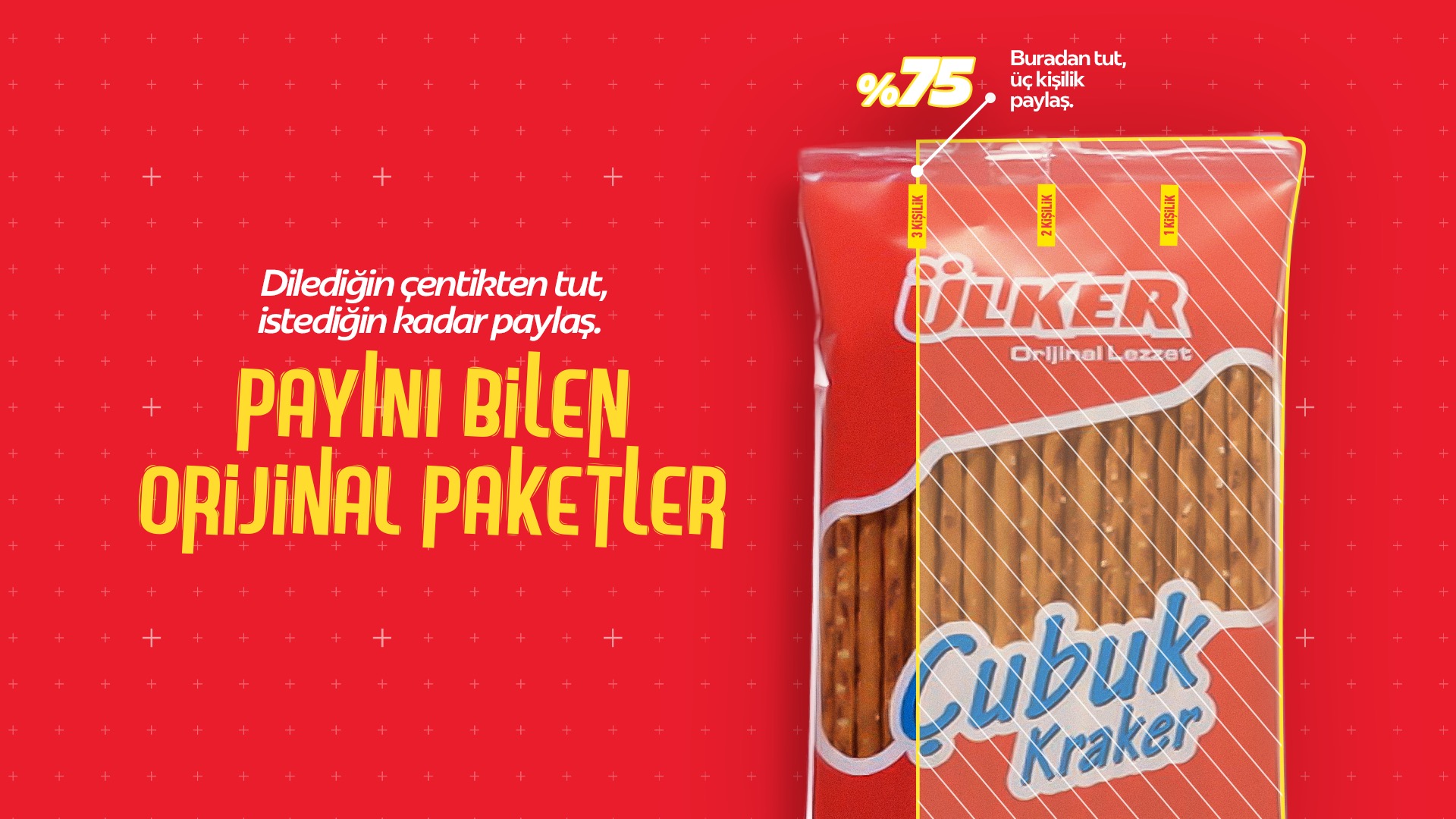 Paylaşımın Ölçüsü: Ülker Çubuk Kraker’den “Payını Bilen Orijinal Paket”