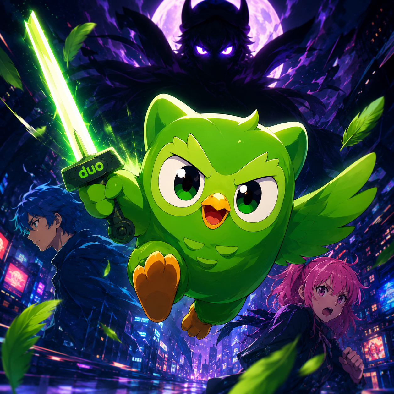 Duolingo, reklamı anime evrenine taşıdı
